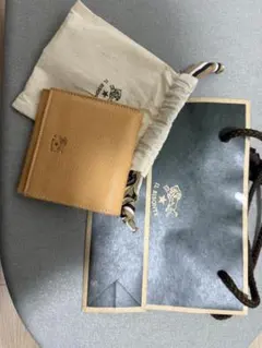 IL BISONTE 二つ折り財布 ヌメ