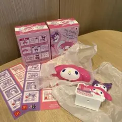 マクドナルド　ハッピーセット　マイメロ＆クロミ　2個セット