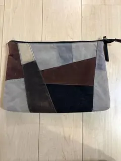 【即購入OK】OZOC マルチカラー クラッチバッグ