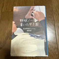 野球ノートに書いた甲子園のサムネイル