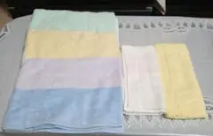 バスタオル+フェイスタオル　セット