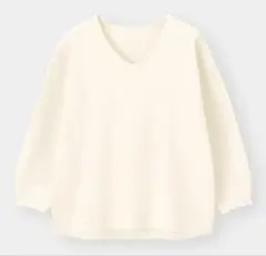 GU スムースコクーンセーター XL アイボリー