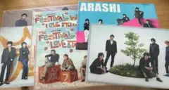 【新品未開封】嵐 5人集合 クリアファイル 6枚セット 2011〜2013