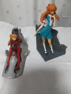 エヴァンゲリオン 　アスカ　フィギュア２セット