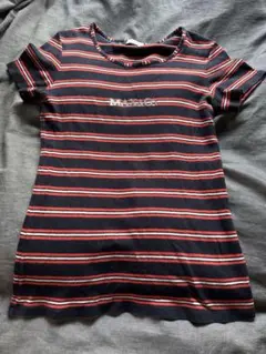 MAX&Co. ボーダー　半袖Tシャツ　スパンコールのサムネイル