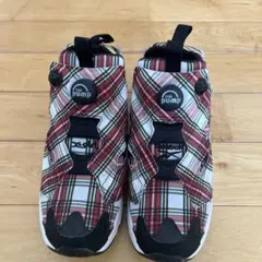 Reebok INSTAPUMP FURY チェック柄 23.5cm
