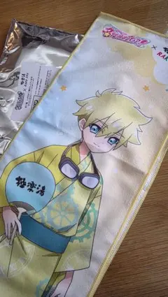 名探偵プリキュア！　極楽湯　マフラータオル　ジェット先輩