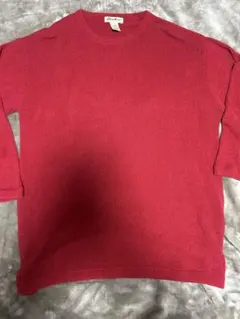 Eddie Bauer ニット レッド XL