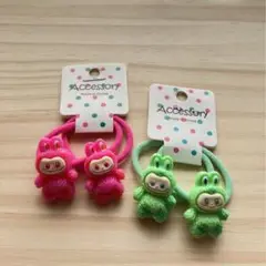 らぶぶ　ヘアゴム　ラブブ 2種セット