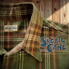 シュガーケーン ネルシャツ