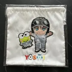 TREASURE ヨシ はぴだんぶい スクエア巾着