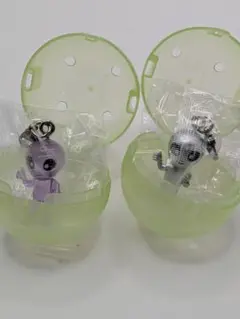 バンダイ宇宙のなかまめじるしアクセサリー 宇宙人A&宇宙人B