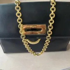 Salvatore Ferragamo ブラック ハンドバッグ