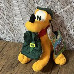 ディズニー　プルート　レトロなぬいぐるみ