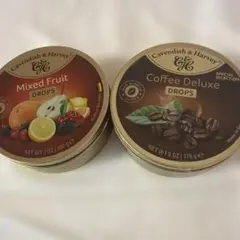 Cavendish & Harvey ミックスフルーツ コーヒー 2缶セット
