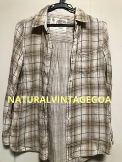 NATURALVINTAGE GOA ナチュラルヴィンテー シャツ 【匿名発送】