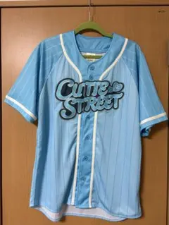Cutie Street ベースボールシャツ ユニフォーム ブルー あやの - メルカリ
