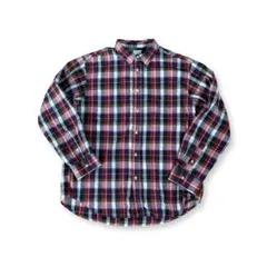 美品 コーエン チェック柄シャツ XL 長袖 マドラスチェック メンズのサムネイル