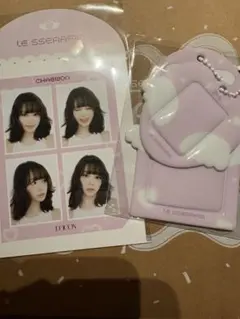 Le Sserafim チェウォン　メッセージカード+PVCホルダーセット