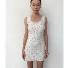 epine 花柄キャミソールワンピース