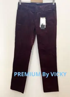 新品タグ付き！PREMIUM By VICKY コーデュロイストレートパンツのサムネイル