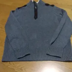 TOMMY HILFIGER /ハーフジップアップニット/Sサイズ