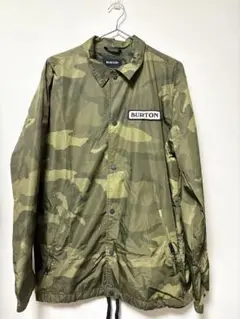 【ほぼ未使用】BURTON カモフラージュ ナイロンジャケット