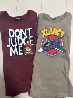 XLARGE 長袖Tシャツ 2枚セット120サイズ