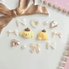 ポムポムプリン ネイルパーツ セット サンリオ ウィッシュコア デコ レジンのサムネイル