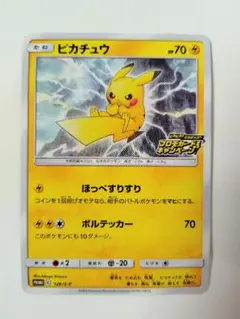 ピカチュウ　ピカピカ！ピカチュウ！プロモキャンペーン！　126/s-p