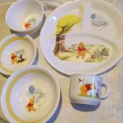 くまのプーさん 食器セット 5点 コレール