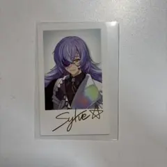 にじさんじ 星導ショウ デビューチェキ チェキ レア 箔押し