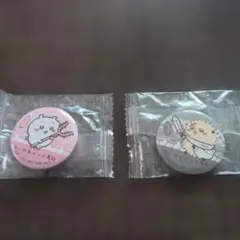 ちいかわ くら寿司 キャラクター 缶バッチ