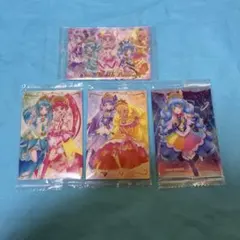 プリキュアウエハース　スタートゥインクルプリキュア　4枚セット