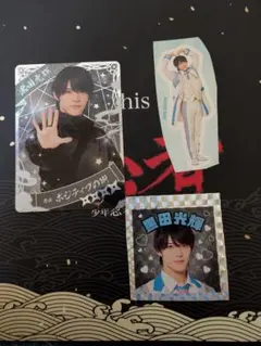 黒田光輝 忍コレ、ステッカー2種