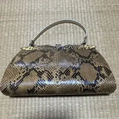 希少】ジャッキーチェン ハンドバッグ モスグリーン 馬毛 ヴィンテージ 