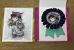 鬼滅の刃 ハロウィン 2025 アクリルスタンド コサージュ風バッジ 時透無一郎