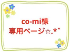 co-mi様専用ページ✩.*˚