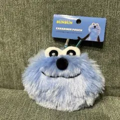 パペットスンスン　カラビナ付きぬいぐるみファスナーマスコット