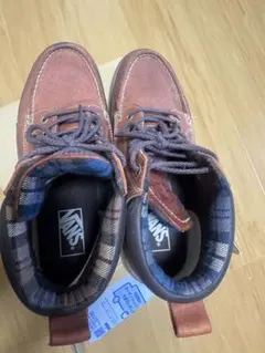 廃版♠︎VANS Leather Hiレザーハイカットスニーカー ブラック27cm 