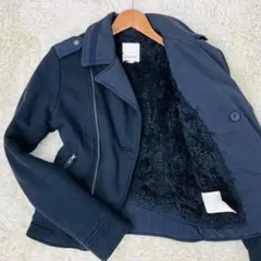 美品✨DIESEL ダブルライダースジャケット ボアジャケット 裏起毛 Y2K