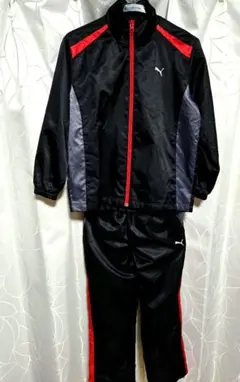 PUMA (シャカシャカ)ジャージセット　140サイズ(裏地あったか)