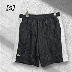 【S】ブラック ホワイト ショートパンツ ハーフパンツ ユニセックス