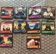 呪術廻戦 シールコレクション虎杖悠仁 釘崎野薔薇 伏黒恵 両面宿儺　五条悟