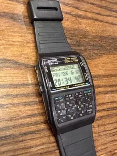 美品】昭和レトロ CASIO データバンク AB-10W - メルカリ