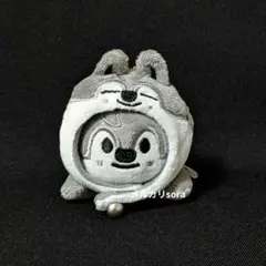 StrayKids バンチャン キーリング ウルフチャン 寝そべり マスコット