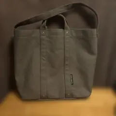 [完売品]DEAN & DELUCA「コットントートバッグ カーキ」 Lサイズ