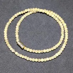 K18一粒×ゴールドルチル 贅沢3WAYジュエリー／金運・開運パワーストーン