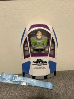 ディズニーストア 限定 バズ・ライトイヤー キーホルダー アクション