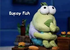 【レア】POPMARTスポンジボブ ビキニボトムバディDopey fish 新品